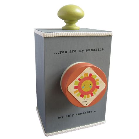 You Are My Sunshine : Wind Up Metal Music Box